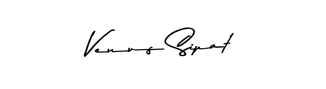 Venus Sipat stylish signature style. Best Handwritten Sign (Asem Kandis PERSONAL USE) for my name. Handwritten Signature Collection Ideas for my name Venus Sipat. Venus Sipat signature style 9 images and pictures png