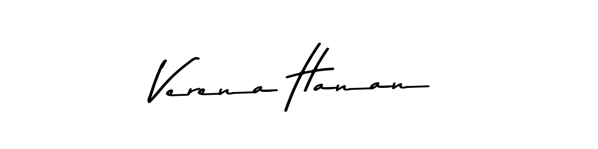 Check out images of Autograph of Verena Hanan name. Actor Verena Hanan Signature Style. Asem Kandis PERSONAL USE is a professional sign style online. Verena Hanan signature style 9 images and pictures png