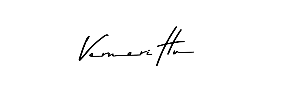 This is the best signature style for the Verneri Hu name. Also you like these signature font (Asem Kandis PERSONAL USE). Mix name signature. Verneri Hu signature style 9 images and pictures png