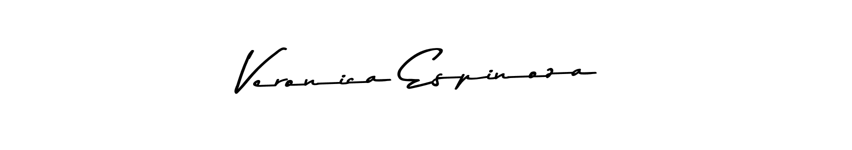 You should practise on your own different ways (Asem Kandis PERSONAL USE) to write your name (Veronica Espinoza) in signature. don't let someone else do it for you. Veronica Espinoza signature style 9 images and pictures png