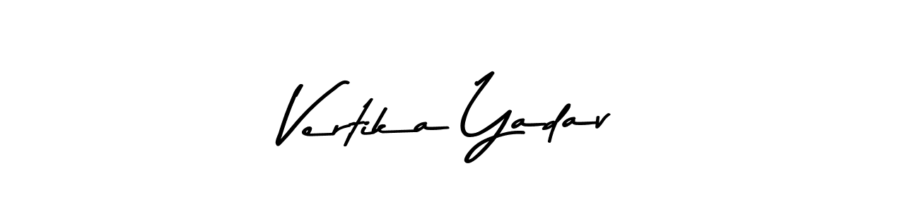 You should practise on your own different ways (Asem Kandis PERSONAL USE) to write your name (Vertika Yadav) in signature. don't let someone else do it for you. Vertika Yadav signature style 9 images and pictures png