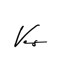 How to make Ves signature? Asem Kandis PERSONAL USE is a professional autograph style. Create handwritten signature for Ves name. Ves signature style 9 images and pictures png