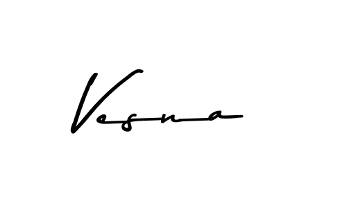 if you are searching for the best signature style for your name Vesna. so please give up your signature search. here we have designed multiple signature styles  using Asem Kandis PERSONAL USE. Vesna signature style 9 images and pictures png