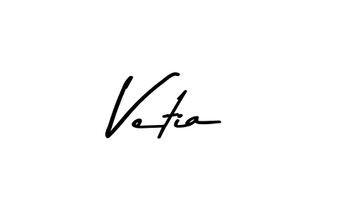 Also we have Vetia name is the best signature style. Create professional handwritten signature collection using Asem Kandis PERSONAL USE autograph style. Vetia signature style 9 images and pictures png