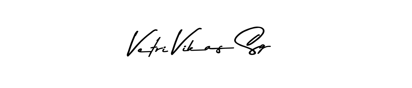 Make a beautiful signature design for name Vetri Vikas Sg. Use this online signature maker to create a handwritten signature for free. Vetri Vikas Sg signature style 9 images and pictures png