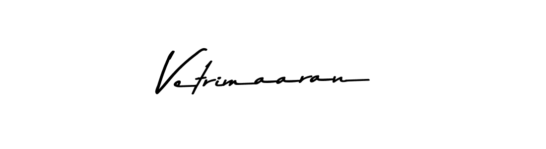 Create a beautiful signature design for name Vetrimaaran. With this signature (Asem Kandis PERSONAL USE) fonts, you can make a handwritten signature for free. Vetrimaaran signature style 9 images and pictures png
