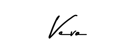 A modern signature idea for name Vevo using Asem Kandis PERSONAL USE font. Clean strokes and elegant curves make it stand out instantly. Vevo signature style 9 images and pictures png