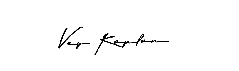 Design your own signature with our free online signature maker. With this signature software, you can create a handwritten (Asem Kandis PERSONAL USE) signature for name Vey Kaplan. Vey Kaplan signature style 9 images and pictures png