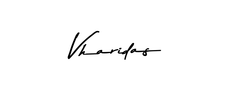 Similarly Asem Kandis PERSONAL USE is the best handwritten signature design. Signature creator online .You can use it as an online autograph creator for name Vharidas. Vharidas signature style 9 images and pictures png