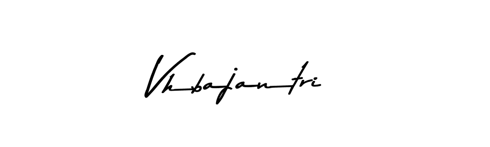 Design your own signature with our free online signature maker. With this signature software, you can create a handwritten (Asem Kandis PERSONAL USE) signature for name Vhbajantri. Vhbajantri signature style 9 images and pictures png