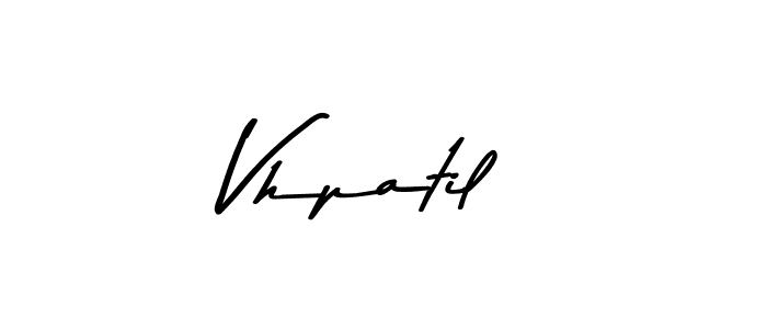 Use a signature maker to create a handwritten signature online. With this signature software, you can design (Asem Kandis PERSONAL USE) your own signature for name Vhpatil. Vhpatil signature style 9 images and pictures png