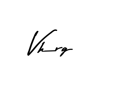 Design your own signature with our free online signature maker. With this signature software, you can create a handwritten (Asem Kandis PERSONAL USE) signature for name Vhrg. Vhrg signature style 9 images and pictures png