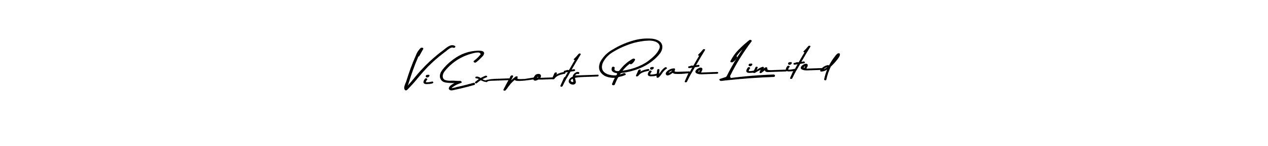 How to make Vi Exports Private Limited signature? Asem Kandis PERSONAL USE is a professional autograph style. Create handwritten signature for Vi Exports Private Limited name. Vi Exports Private Limited signature style 9 images and pictures png