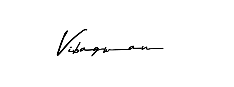 Create a beautiful signature design for name Vibagwan. With this signature (Asem Kandis PERSONAL USE) fonts, you can make a handwritten signature for free. Vibagwan signature style 9 images and pictures png
