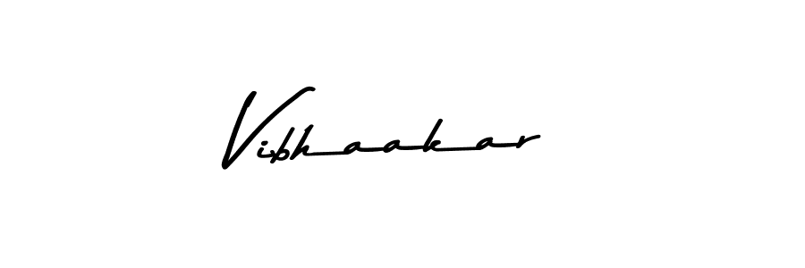 Design your own signature with our free online signature maker. With this signature software, you can create a handwritten (Asem Kandis PERSONAL USE) signature for name Vibhaakar. Vibhaakar signature style 9 images and pictures png