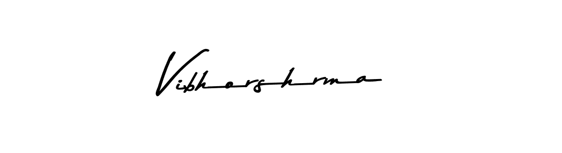 How to make Vibhorshrma signature? Asem Kandis PERSONAL USE is a professional autograph style. Create handwritten signature for Vibhorshrma name. Vibhorshrma signature style 9 images and pictures png