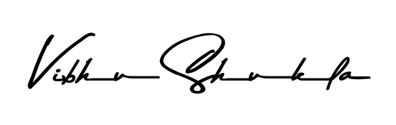 Explore multiple handwriting variations for Vibhu Shukla including this stunning Asem Kandis PERSONAL USE design. Free to use across all platforms. Vibhu Shukla signature style 9 images and pictures png