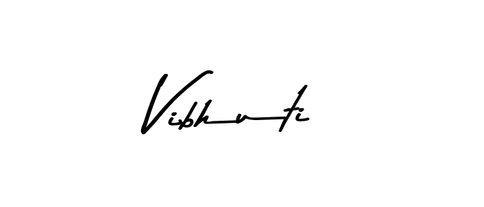 Similarly Asem Kandis PERSONAL USE is the best handwritten signature design. Signature creator online .You can use it as an online autograph creator for name Vibhuti. Vibhuti signature style 9 images and pictures png