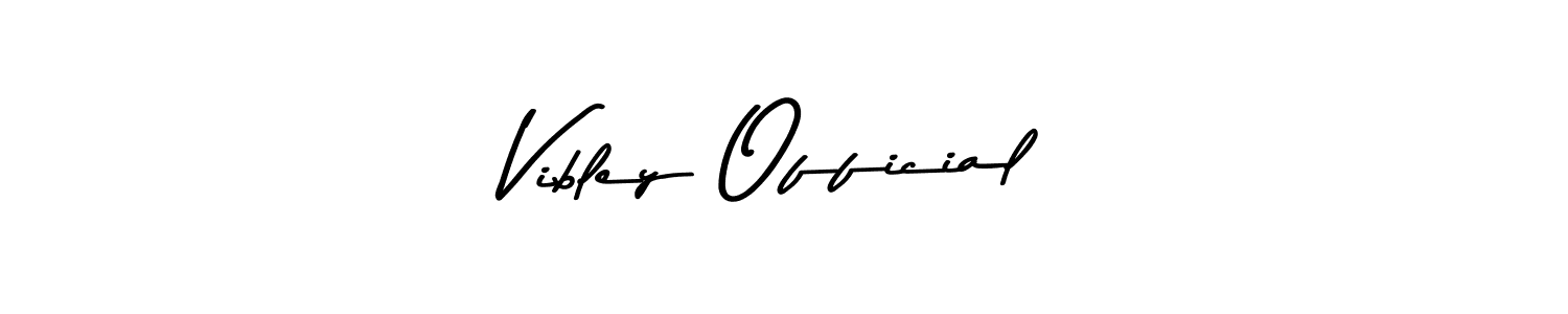 Make a beautiful signature design for name Vibley Official. Use this online signature maker to create a handwritten signature for free. Vibley Official signature style 9 images and pictures png