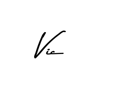 Also You can easily find your signature by using the search form. We will create Vic  name handwritten signature images for you free of cost using Asem Kandis PERSONAL USE sign style. Vic  signature style 9 images and pictures png