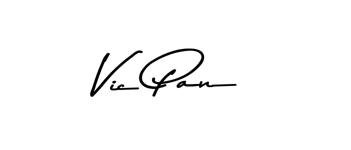 It looks lik you need a new signature style for name Vic Pan. Design unique handwritten (Asem Kandis PERSONAL USE) signature with our free signature maker in just a few clicks. Vic Pan signature style 9 images and pictures png