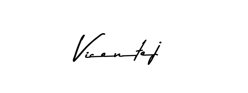 Also You can easily find your signature by using the search form. We will create Vicentej name handwritten signature images for you free of cost using Asem Kandis PERSONAL USE sign style. Vicentej signature style 9 images and pictures png