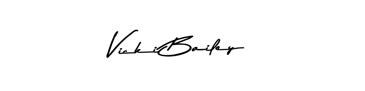 Also we have Vicki Bailey name is the best signature style. Create professional handwritten signature collection using Asem Kandis PERSONAL USE autograph style. Vicki Bailey signature style 9 images and pictures png