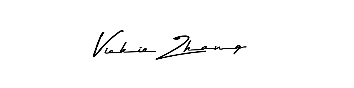 The best way (Asem Kandis PERSONAL USE) to make a short signature is to pick only two or three words in your name. The name Vickie Zhang include a total of six letters. For converting this name. Vickie Zhang signature style 9 images and pictures png