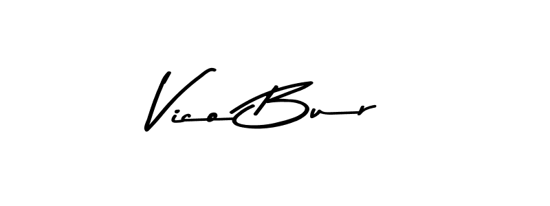 Make a beautiful signature design for name Vico Bur. With this signature (Asem Kandis PERSONAL USE) style, you can create a handwritten signature for free. Vico Bur signature style 9 images and pictures png