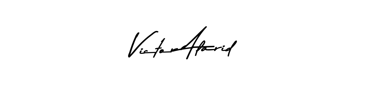 You should practise on your own different ways (Asem Kandis PERSONAL USE) to write your name (Victor Alarid) in signature. don't let someone else do it for you. Victor Alarid signature style 9 images and pictures png