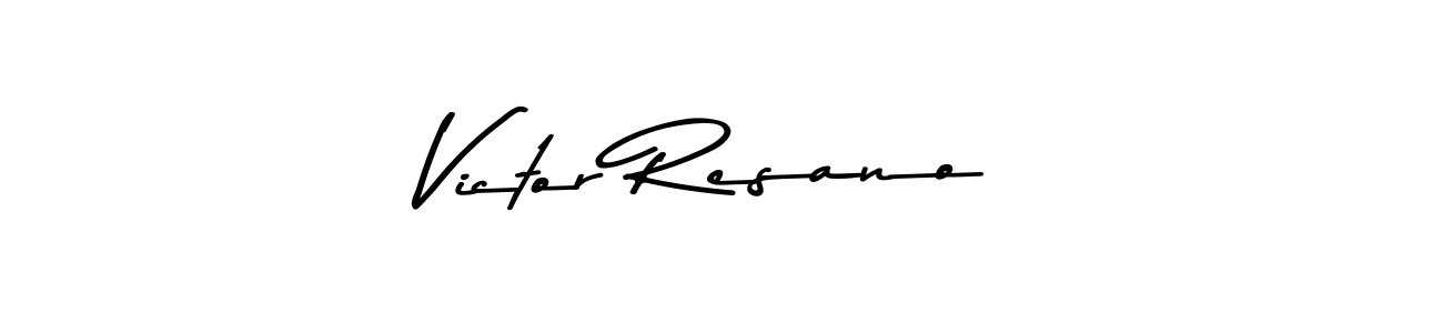 Also we have Victor Resano name is the best signature style. Create professional handwritten signature collection using Asem Kandis PERSONAL USE autograph style. Victor Resano signature style 9 images and pictures png