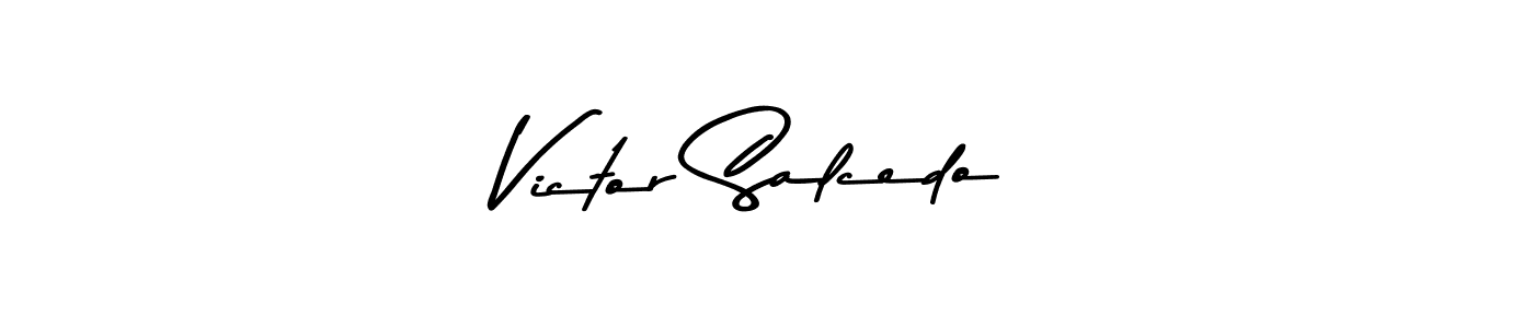 Make a beautiful signature design for name Victor Salcedo. With this signature (Asem Kandis PERSONAL USE) style, you can create a handwritten signature for free. Victor Salcedo signature style 9 images and pictures png