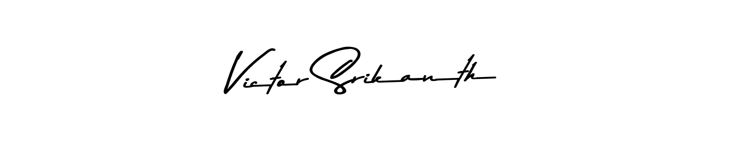 Make a short Victor Srikanth signature style. Manage your documents anywhere anytime using Asem Kandis PERSONAL USE. Create and add eSignatures, submit forms, share and send files easily. Victor Srikanth signature style 9 images and pictures png