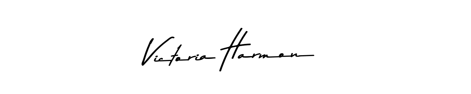 This is the best signature style for the Victoria Harmon name. Also you like these signature font (Asem Kandis PERSONAL USE). Mix name signature. Victoria Harmon signature style 9 images and pictures png