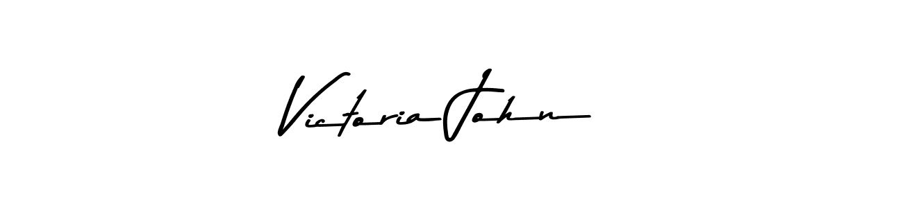 Similarly Asem Kandis PERSONAL USE is the best handwritten signature design. Signature creator online .You can use it as an online autograph creator for name Victoria John. Victoria John signature style 9 images and pictures png
