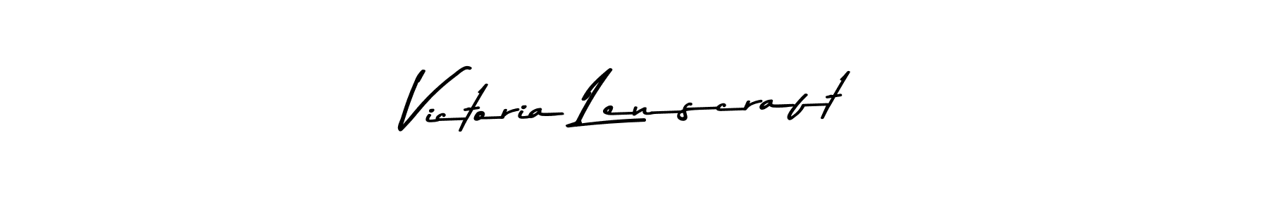 Use a signature maker to create a handwritten signature online. With this signature software, you can design (Asem Kandis PERSONAL USE) your own signature for name Victoria Lenscraft. Victoria Lenscraft signature style 9 images and pictures png