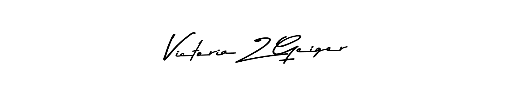 You should practise on your own different ways (Asem Kandis PERSONAL USE) to write your name (Victoria Z Geiger) in signature. don't let someone else do it for you. Victoria Z Geiger signature style 9 images and pictures png