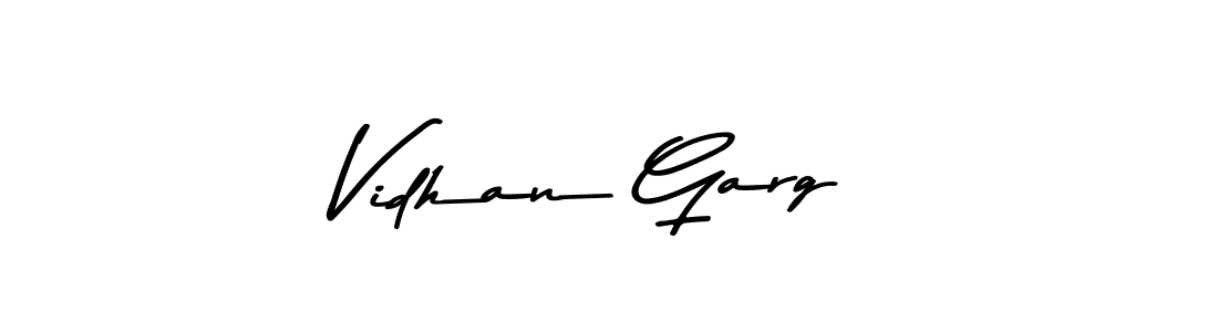 Similarly Asem Kandis PERSONAL USE is the best handwritten signature design. Signature creator online .You can use it as an online autograph creator for name Vidhan Garg. Vidhan Garg signature style 9 images and pictures png