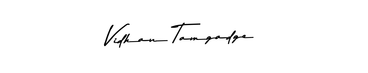 Check out images of Autograph of Vidhan Tamgadge name. Actor Vidhan Tamgadge Signature Style. Asem Kandis PERSONAL USE is a professional sign style online. Vidhan Tamgadge signature style 9 images and pictures png