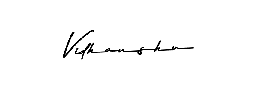 Also You can easily find your signature by using the search form. We will create Vidhanshu name handwritten signature images for you free of cost using Asem Kandis PERSONAL USE sign style. Vidhanshu signature style 9 images and pictures png