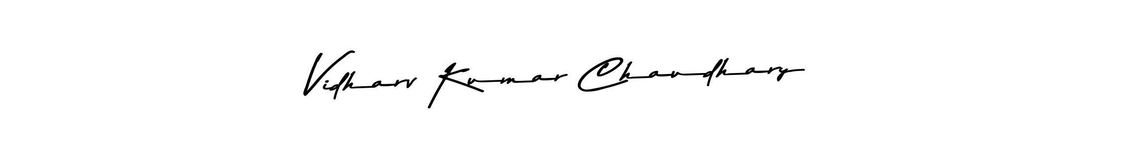 You should practise on your own different ways (Asem Kandis PERSONAL USE) to write your name (Vidharv Kumar Chaudhary) in signature. don't let someone else do it for you. Vidharv Kumar Chaudhary signature style 9 images and pictures png