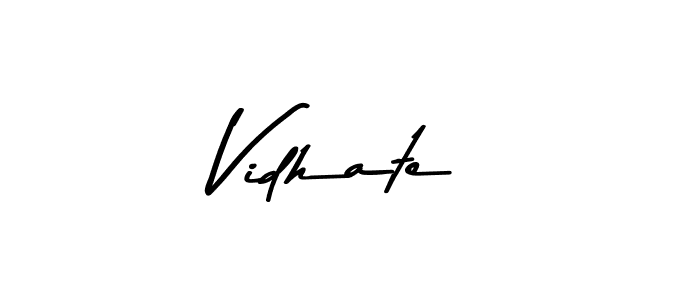 The best way (Asem Kandis PERSONAL USE) to make a short signature is to pick only two or three words in your name. The name Vidhate include a total of six letters. For converting this name. Vidhate signature style 9 images and pictures png