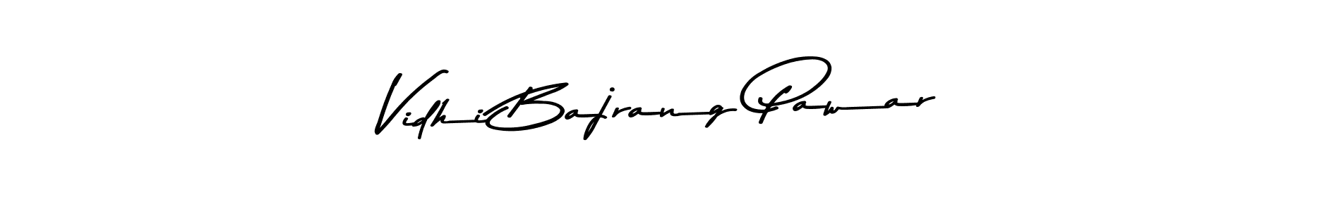 Also we have Vidhi Bajrang Pawar name is the best signature style. Create professional handwritten signature collection using Asem Kandis PERSONAL USE autograph style. Vidhi Bajrang Pawar signature style 9 images and pictures png