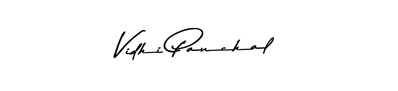 The best way (Asem Kandis PERSONAL USE) to make a short signature is to pick only two or three words in your name. The name Vidhi Panchal include a total of six letters. For converting this name. Vidhi Panchal signature style 9 images and pictures png
