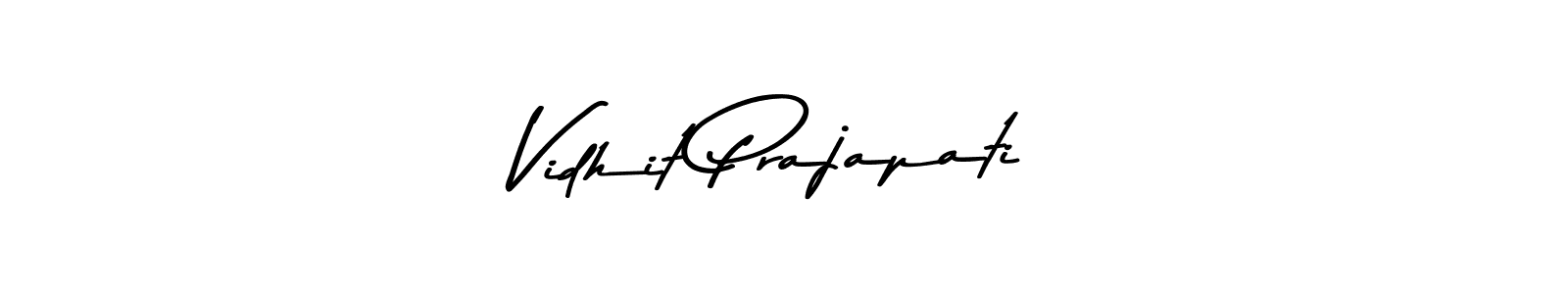 Make a beautiful signature design for name Vidhit Prajapati. Use this online signature maker to create a handwritten signature for free. Vidhit Prajapati signature style 9 images and pictures png