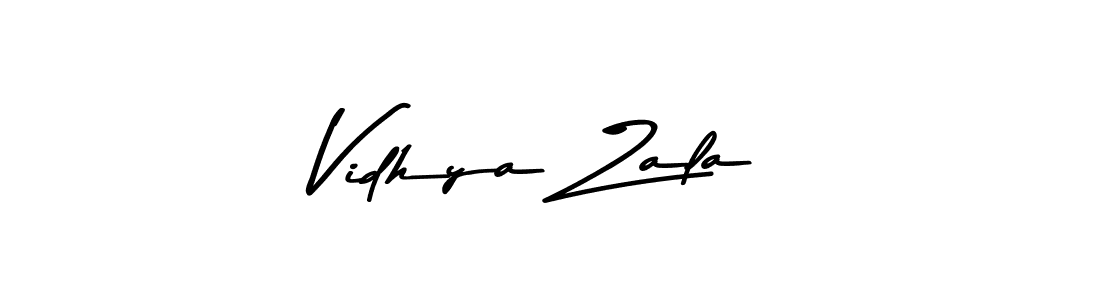 Also You can easily find your signature by using the search form. We will create Vidhya Zala name handwritten signature images for you free of cost using Asem Kandis PERSONAL USE sign style. Vidhya Zala signature style 9 images and pictures png