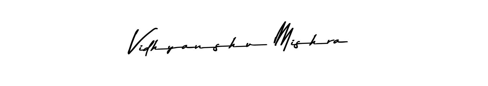 The best way (Asem Kandis PERSONAL USE) to make a short signature is to pick only two or three words in your name. The name Vidhyanshu Mishra include a total of six letters. For converting this name. Vidhyanshu Mishra signature style 9 images and pictures png