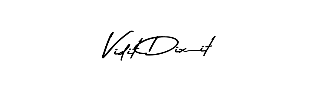 You should practise on your own different ways (Asem Kandis PERSONAL USE) to write your name (Vidit Dixit) in signature. don't let someone else do it for you. Vidit Dixit signature style 9 images and pictures png