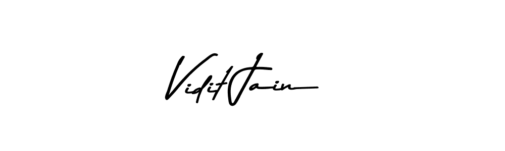 Asem Kandis PERSONAL USE is a professional signature style that is perfect for those who want to add a touch of class to their signature. It is also a great choice for those who want to make their signature more unique. Get Vidit Jain name to fancy signature for free. Vidit Jain signature style 9 images and pictures png