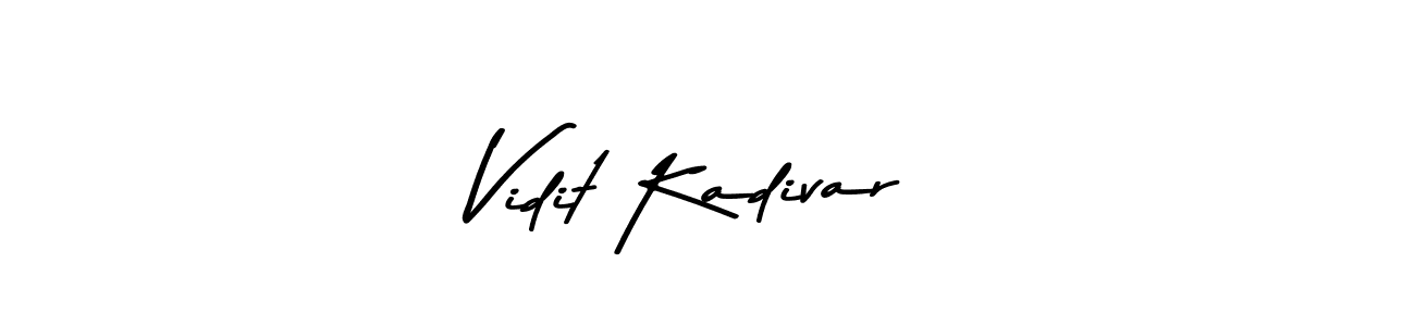 The best way (Asem Kandis PERSONAL USE) to make a short signature is to pick only two or three words in your name. The name Vidit Kadivar include a total of six letters. For converting this name. Vidit Kadivar signature style 9 images and pictures png